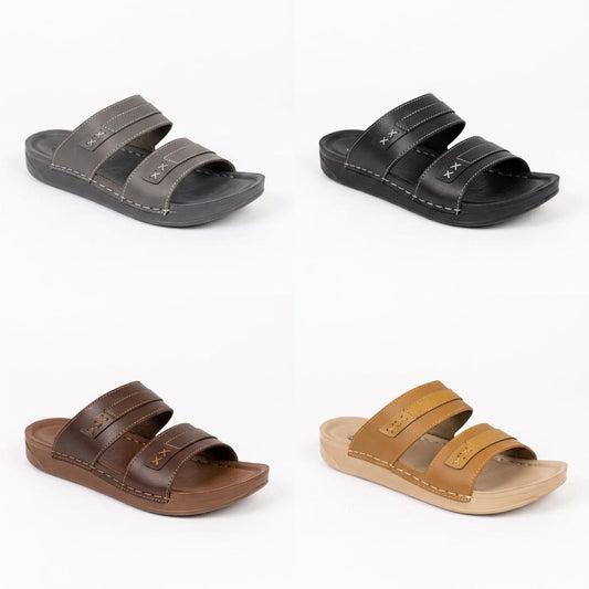 سليبر كوزي الكلاسيكي - جلد طبيعي | COZY Classic Leather Slipper