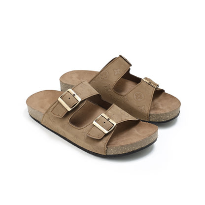سليبر كوزي مونوجرام المزدوج | COZY Double Strap Monogram