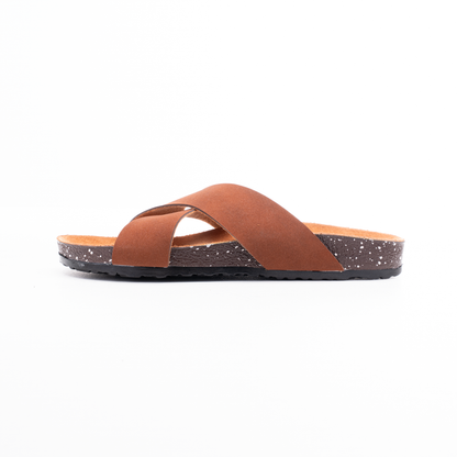 سليبر كوزي كروس شمواه فاخر | Cozy Cross Suede Slipper