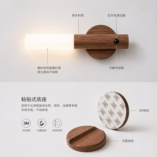 أبليك سمارت لايت LED بحساس حركة | Smart Motion Sensor LED Wall Light